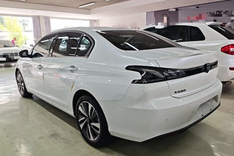 Used Peugeot 408 2022 1.6T Light-Chasing Edition Rear Left 45 Deg