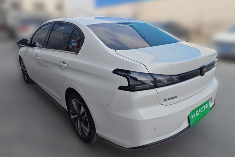 Used Peugeot 408 2022 1.6T Light-Chasing Edition Rear Left 45 Deg