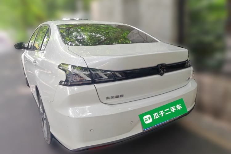 Used Peugeot 408 2022 1.6T Light-Chasing Edition Rear Left 45 Deg