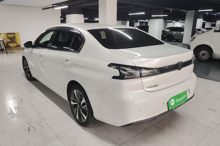 Used Peugeot 408 2022 1.6T Light-Chasing Edition Rear Left 45 Deg