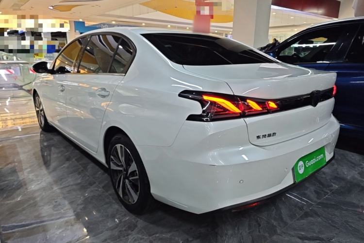 Used Peugeot 408 2022 1.6T Light-Chasing Edition Rear Left 45 Deg