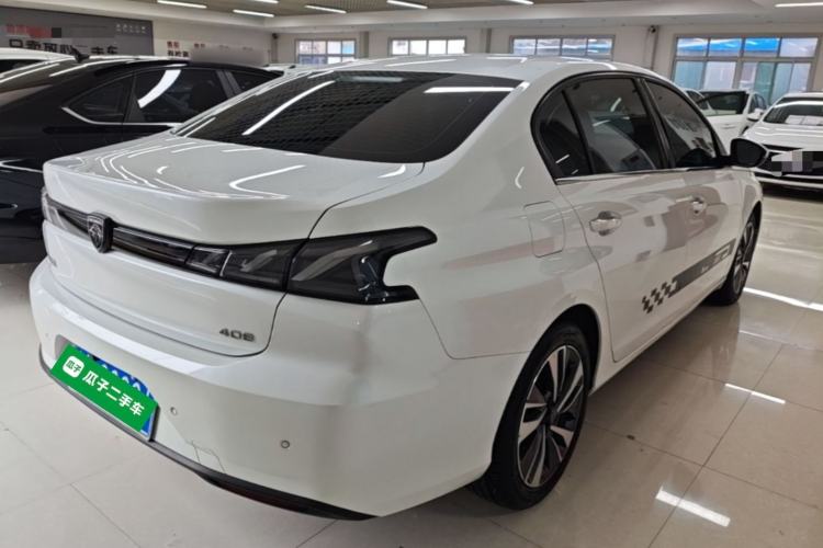 Used Peugeot 408 2022 1.6T Light-Chasing Edition Rear Right 45 Deg