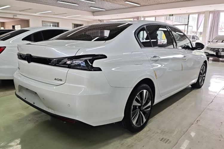 Used Peugeot 408 2022 1.6T Light-Chasing Edition Rear Right 45 Deg