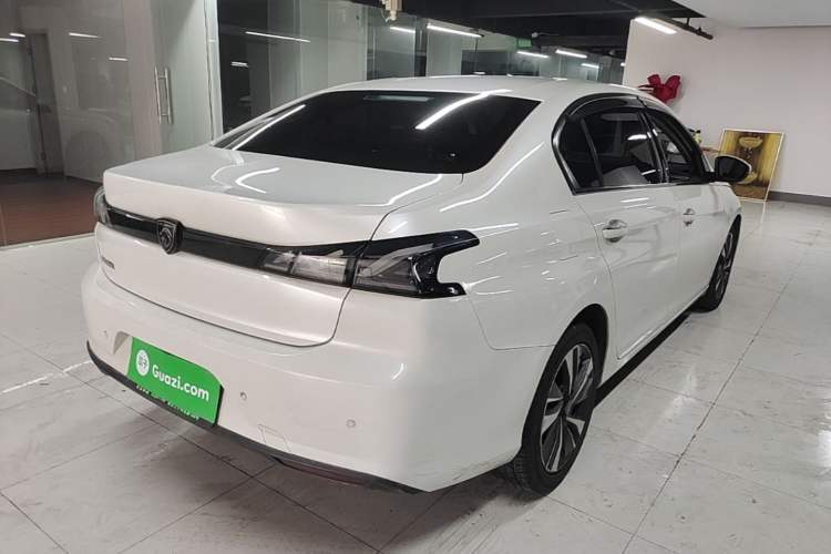 Used Peugeot 408 2022 1.6T Light-Chasing Edition Rear Right 45 Deg