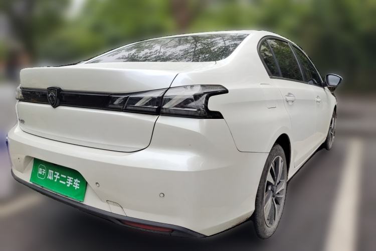 Used Peugeot 408 2022 1.6T Light-Chasing Edition Rear Right 45 Deg