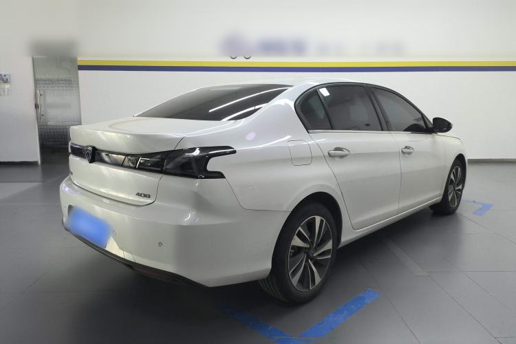 Used Peugeot 408 2022 1.6T Light-Chasing Edition Rear Right 45 Deg