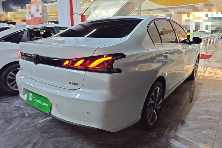 Used Peugeot 408 2022 1.6T Light-Chasing Edition Rear Right 45 Deg
