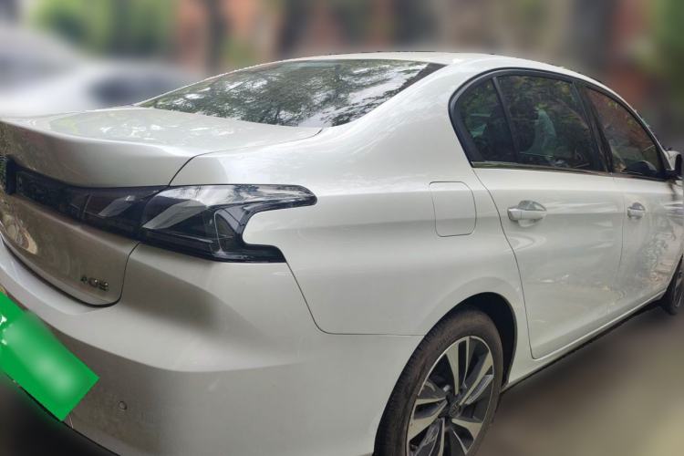 Used Peugeot 408 2022 1.6T Light-Chasing Edition Rear Right 45 Deg