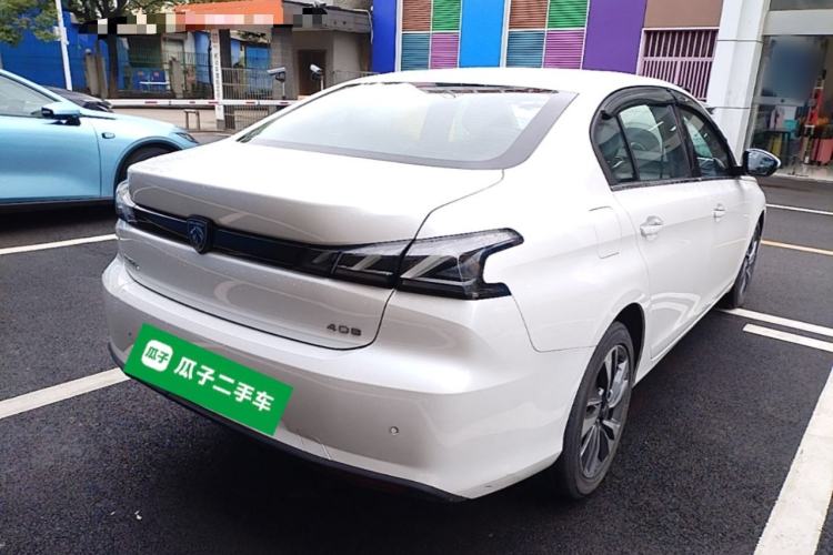 Used Peugeot 408 2022 1.6T Light-Chasing Edition Rear Right 45 Deg