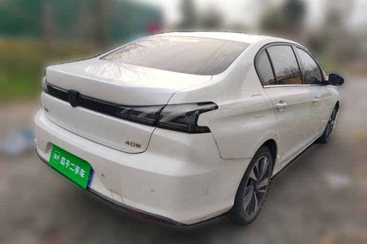 Used Peugeot 408 2022 1.6T Light-Chasing Edition Rear Right 45 Deg