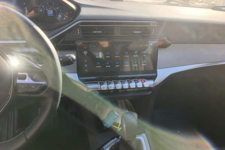 Used Peugeot 408 2024 360THP "Da Da" Edition – Romani Version Audio And AC Panel