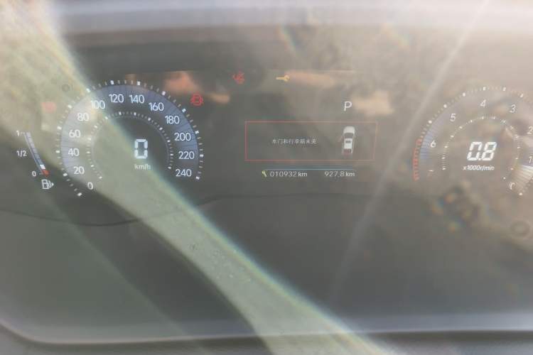 Used Peugeot 408 2024 360THP "Da Da" Edition – Romani Version Odometer Close Up