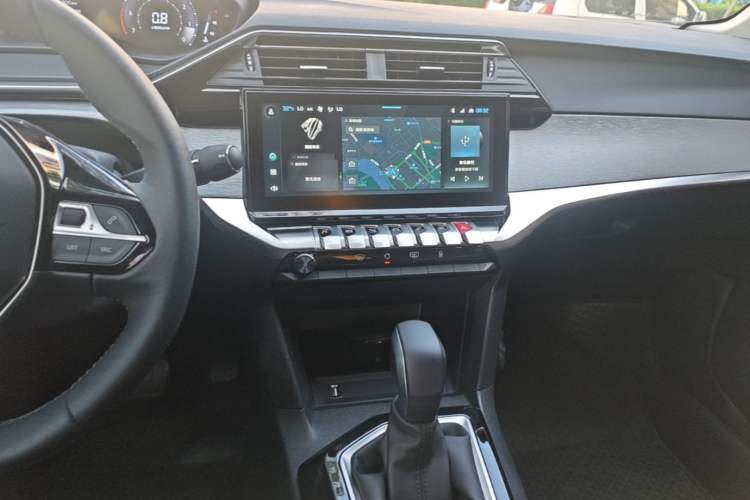 Used Peugeot 408 2024 360THP "Da Da" Edition – Romani Version Audio And AC Panel