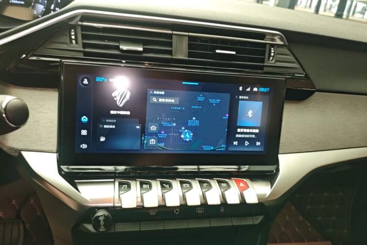 Used Peugeot 408 2024 360THP "Da Da" Model – Latou Edition Audio And AC Panel