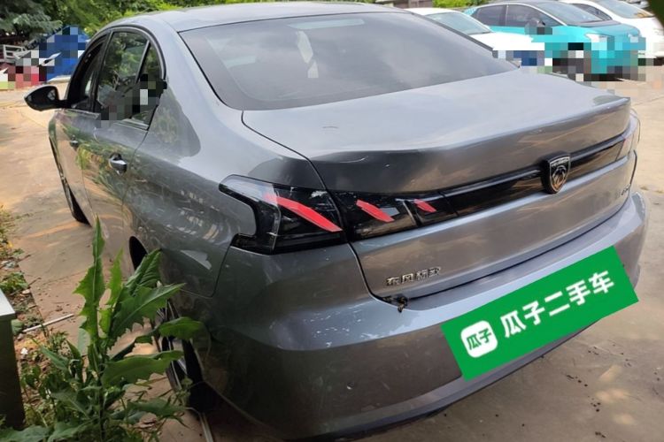 Used Peugeot 408 2024 360THP "Da Da" Model – Latou Edition Rear Left 45 Deg