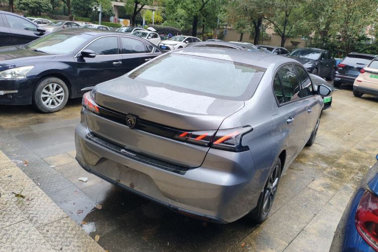Used Peugeot 408 2024 360THP "Da Da" Edition – Romani Version Rear Right 45 Deg