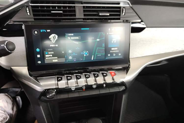 Used Peugeot 408 2024 360THP "Da Da" Model – Latou Edition Audio And AC Panel