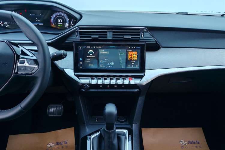 Used Peugeot 408 2024 360THP "Da Da" Edition – Romani Version Audio And AC Panel