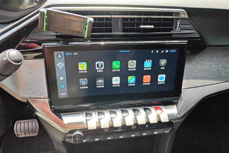 Used Peugeot 408 2024 360THP "Da Da" Model – Latou Edition Audio And AC Panel