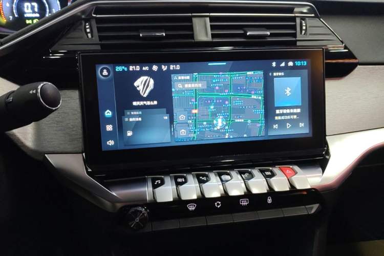 Used Peugeot 408 2024 360THP "Da Da" Model – Latou Edition Audio And AC Panel