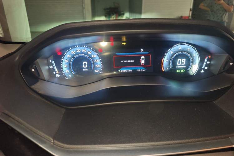 Used Peugeot 408 2024 360THP "Da Da" Model – Latou Edition Odometer Close Up