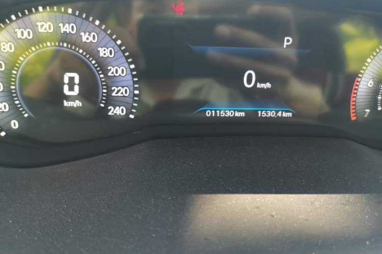 Used Peugeot 408 2024 360THP "Da Da" Model – Latou Edition Odometer Close Up