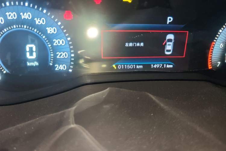 Used Peugeot 408 2024 360THP "Da Da" Model – Latou Edition Odometer Close Up