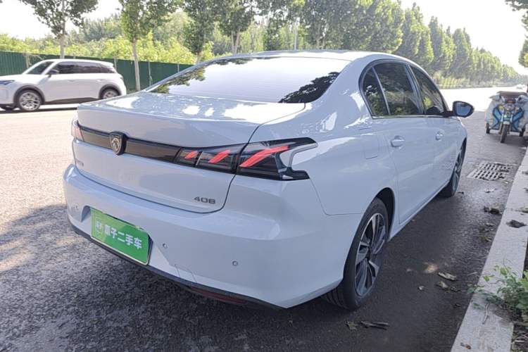 Used Peugeot 408 2024 360THP "Da Da" Model – Latou Edition Rear Right 45 Deg