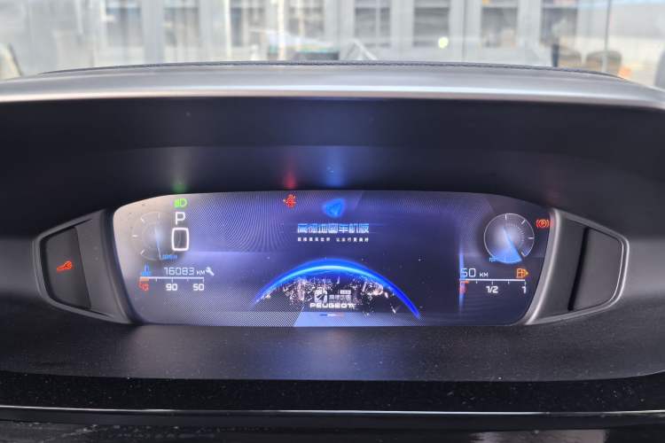 Used Peugeot 408X 2023 Charm Version Odometer Close Up