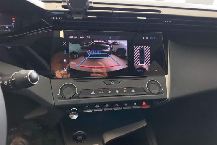 Used Peugeot 408X 2023 Gravity Edition Audio And AC Panel