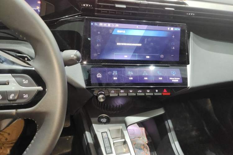Used Peugeot 408X 2023 Charm Version Audio And AC Panel