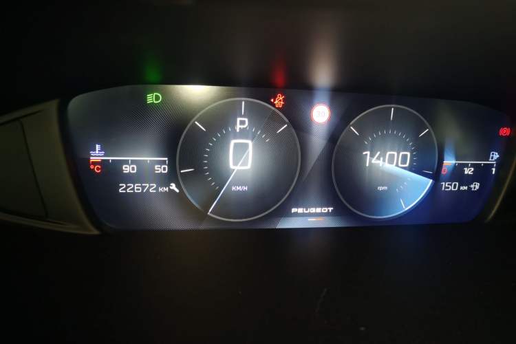 Used Peugeot 408X 2023 Charm Version Instrument Cluster