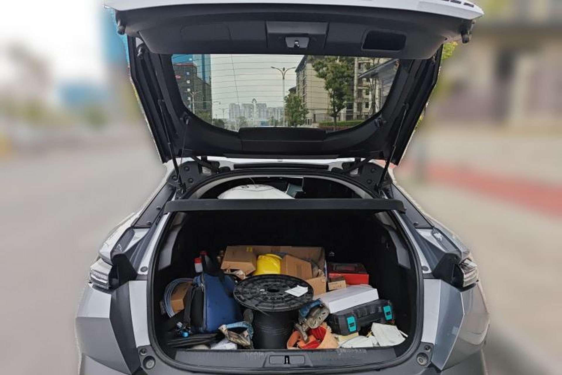 Used Peugeot 408X 2023 Gravity Edition Trunk