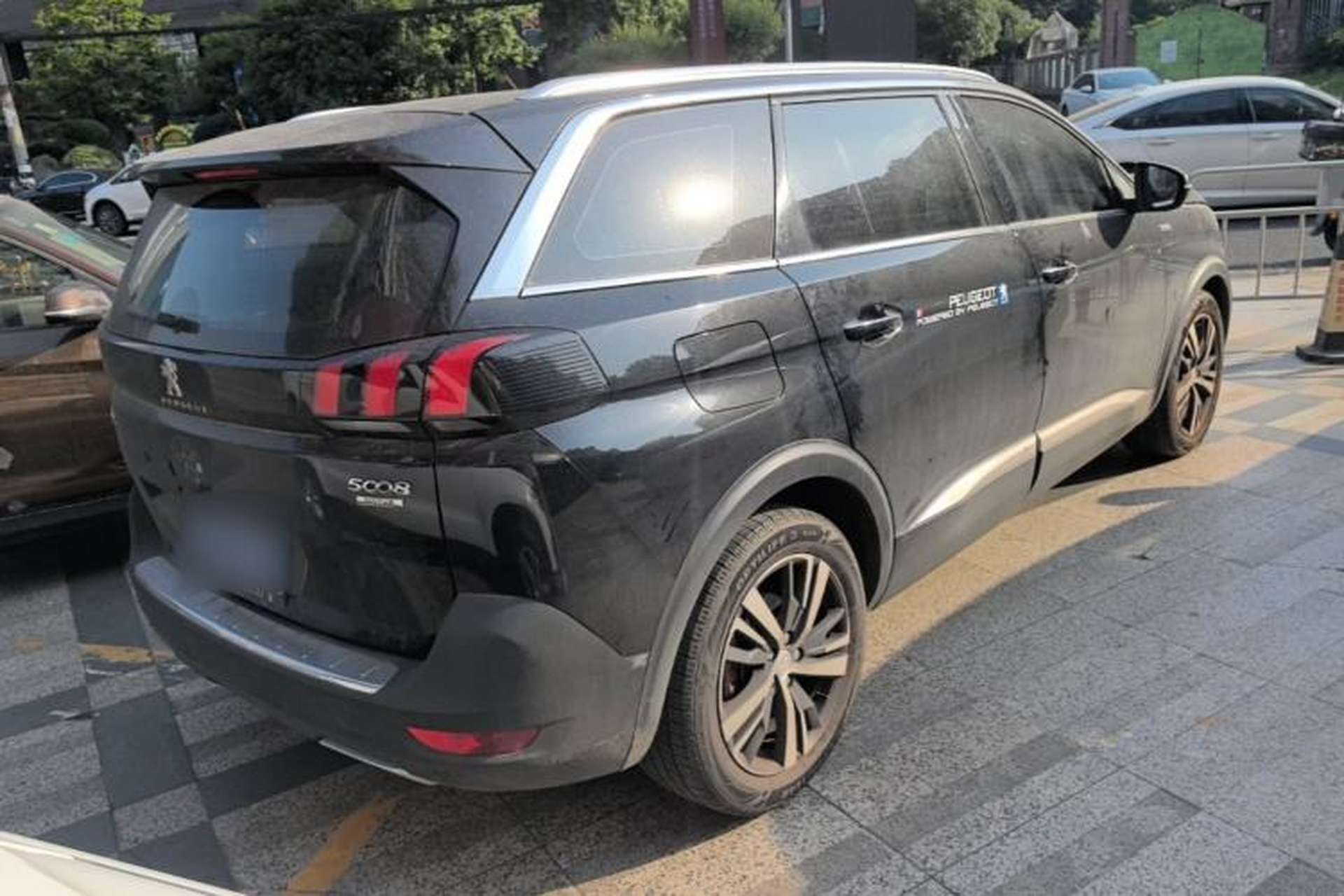 Used Peugeot 5008 2017 350THP 7-Seater Elite Edition Rear Right 45 Deg