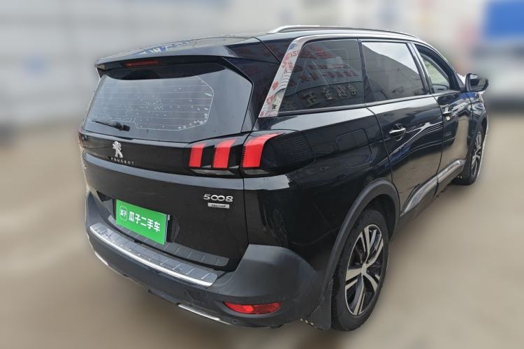 Used Peugeot 5008 2017 380THP 7-Seater Elite Edition Rear Right 45 Deg