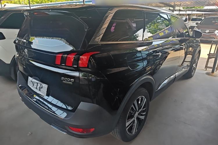 Used Peugeot 5008 2017 380THP 7-Seater Elite Edition Rear Right 45 Deg