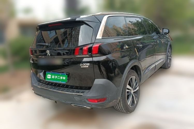 Used Peugeot 5008 2017 350THP 7-Seater Elite Edition Rear Right 45 Deg