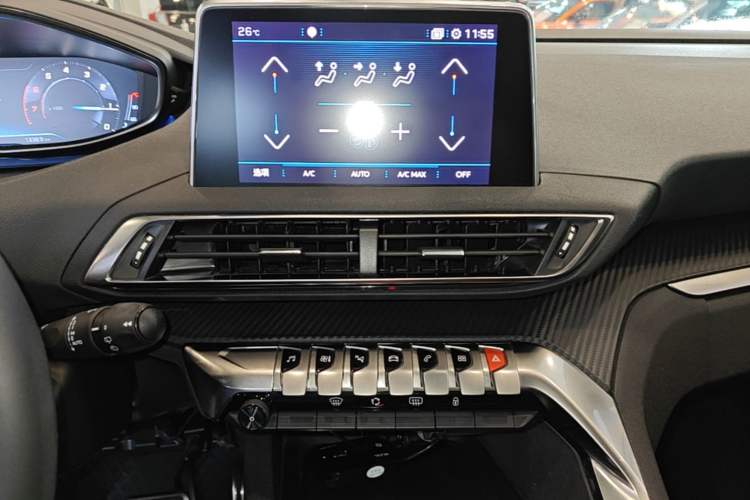 Used Peugeot 5008 2017 380THP 7-Seater Elite Edition Audio And AC Panel