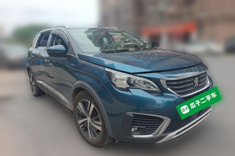 Used Peugeot 5008 2017 380THP 7-Seater Elite Edition Front Right 45 Deg