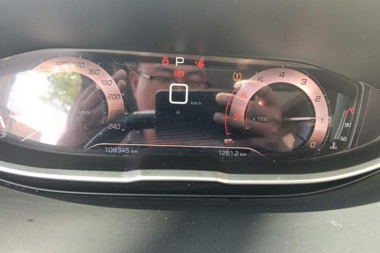Used Peugeot 5008 2017 380THP 7-Seater Elite Edition Instrument Cluster
