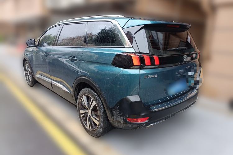 Used Peugeot 5008 2017 350THP 7-Seater Elite Edition Rear Left 45 Deg