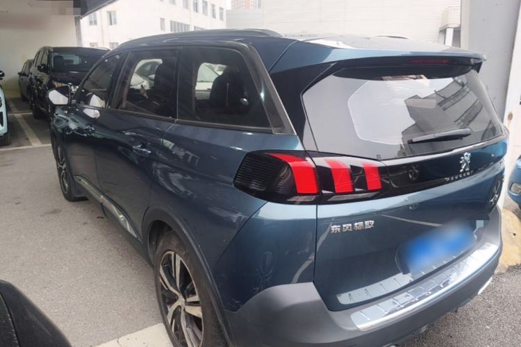 Used Peugeot 5008 2017 380THP 5-Seater Elite Edition Rear Left 45 Deg
