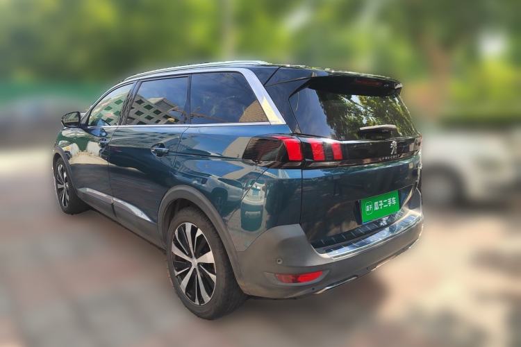 Used Peugeot 5008 2017 380THP 7-Seater Luxury GT Edition Rear Left 45 Deg