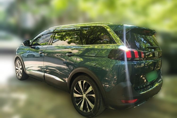 Used Peugeot 5008 2017 380THP 7-Seater Luxury Edition Rear Left 45 Deg