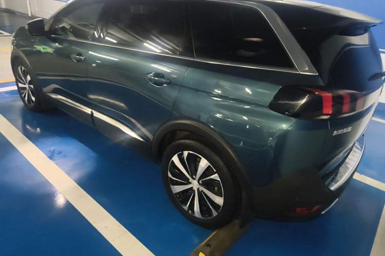 Used Peugeot 5008 2017 380THP 7-Seater Luxury GT Edition Rear Left 45 Deg