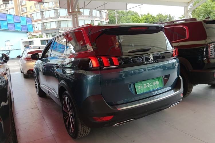 Used Peugeot 5008 2017 380THP 7-Seater Luxury Edition Rear Left 45 Deg