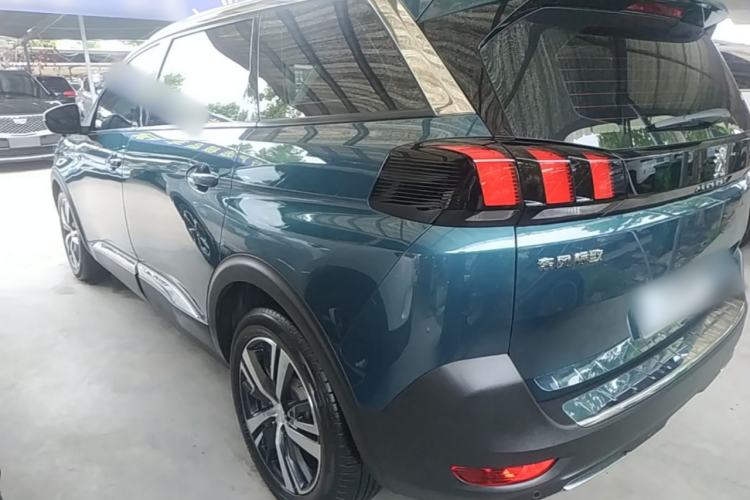 Used Peugeot 5008 2017 380THP 7-Seater Elite Edition Rear Left 45 Deg