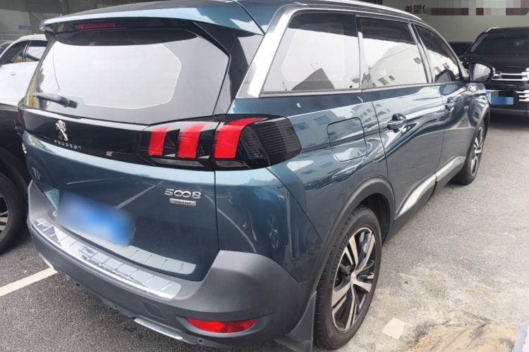 Used Peugeot 5008 2017 380THP 5-Seater Elite Edition Rear Right 45 Deg