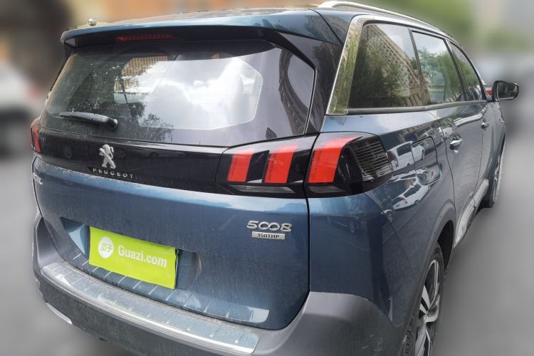 Used Peugeot 5008 2017 350THP 7-Seater Elite Edition Rear Right 45 Deg