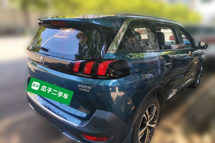 Used Peugeot 5008 2017 380THP 5-Seater Elite Edition Rear Right 45 Deg